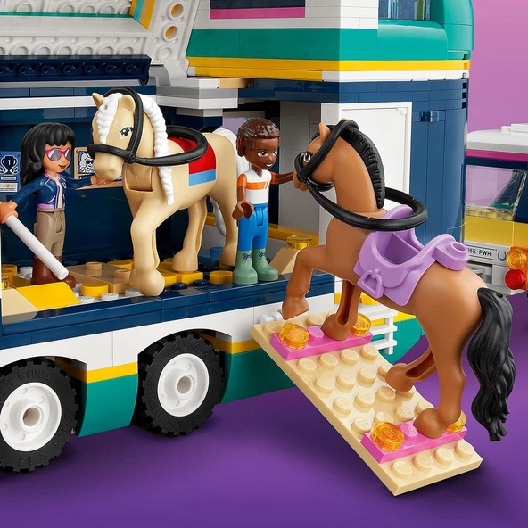 Orjinal Lego Friends At Gösterisi Römorku Lego Friends 41722 - 3