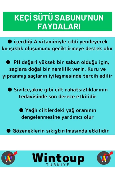 Bitkisel Keçi Sütü Sabunu Doğal Üretim Tüm Cilt Tipleri İçin Uygun 2 Adet - 2