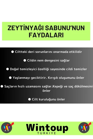 Bitkisel Cilt Nemlendirici Zeytinyağı Sabunu Doğal Üretim Tüm Cilt Tipleri İçin Uygun 2 Adet - 2