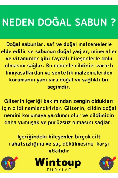 Bitkisel Güzel Kokulu Limon Sabunu Doğal Üretim Tüm Cilt Tipleri İçin Uygun 1 Adet - 4