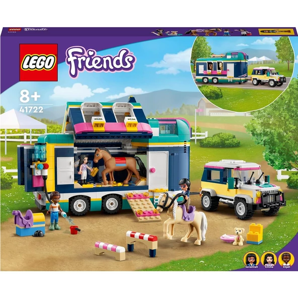 Orjinal Lego Friends At Gösterisi Römorku Lego Friends 41722 - 6