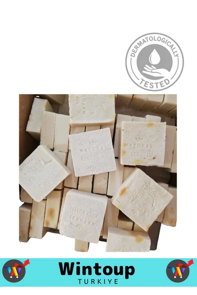 Bitkisel Keçi Sütü Sabunu Doğal Üretim Tüm Cilt Tipleri İçin Uygun 5 Adet - 5