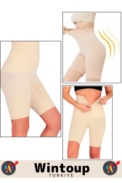 Özel Üretim Vücut Şekillendirici Toparlayıcı Kaymaz Sıkılaştırıcı İz Bırakmaz Ten S/M Klasik Korse - 2