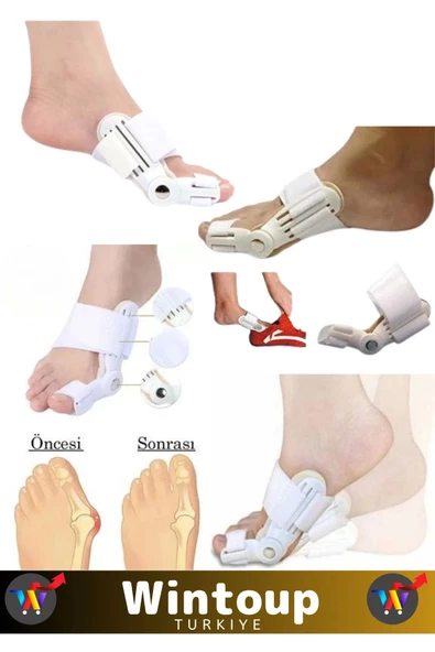Premium Seri Yıkanabilir Standart Size Sağ Sol Ayak Uyumlu Baş Parmak Kemik Düzeltici 2 Adet - 2