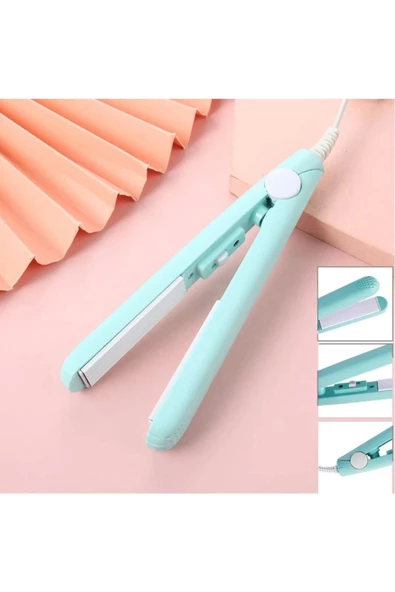 Seyahat Tipi Mini Boy Saç Düzleştirici Seramik Uçlu Düzleştirici - 2