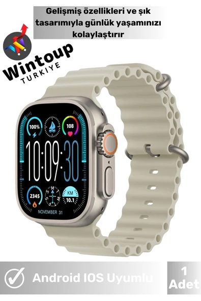 SMART WATCH HK9 ULTRA 2 49 MM YENİ VERSİYON AKILLI SAAT AMOLED NFC SİRİ ürün görseli