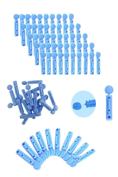 Özel Üretim Dayanıklı Tüm Kalemlerle Uyumlu Şeker Parmak Delme Hacamat Kalem İğnesi 50 Adet-1 Kutu - 2