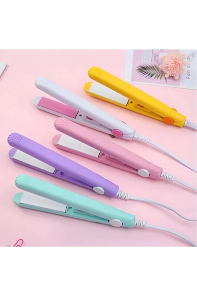 Seyahat Tipi Mini Boy Saç Düzleştirici Seramik Uçlu Düzleştirici - 3