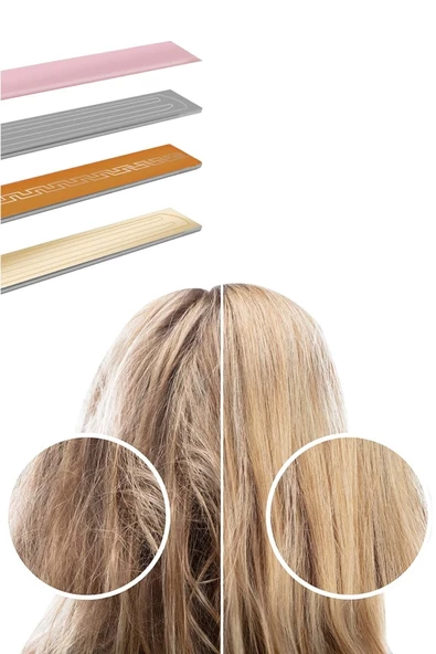 Seyahat Tipi Mini Saç Düzleştirici Mor - 3