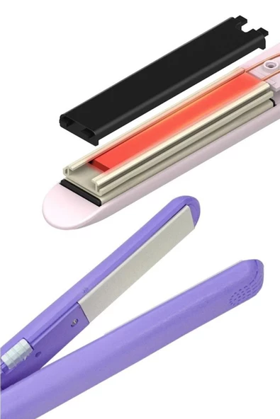 Seyahat Tipi Mini Saç Düzleştirici Mor - 4