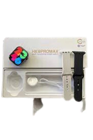 Premium WEARFİT Amoled Ekran HK9 PRO MAX+ Watch Çift Kordon OpenAI's New Chatgpt - Resim 2