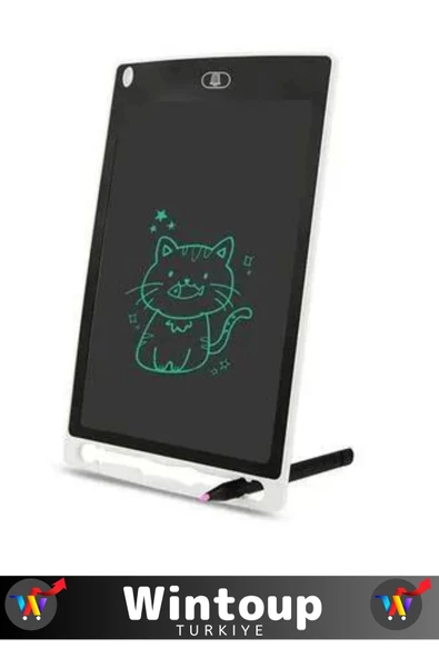 Özel Seri LCD Dijital Kalemli Çocuk Not Resim Grafik Çizim Eğitim Tableti 8.5 İnç Tablet - 4