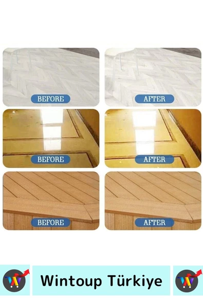 Premium Dükkan Fayans Ahşap Parçalanabilir Pratik Zemin Parlatma Temizleme Tableti 40'lı - 3