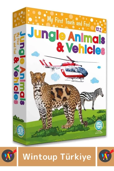 Premium Eğitici Görsel Algı Zeka Eğlenceli Öğrenme Orman Hayvanları Ve Araçlar Eğitim Kartları - Resim 3