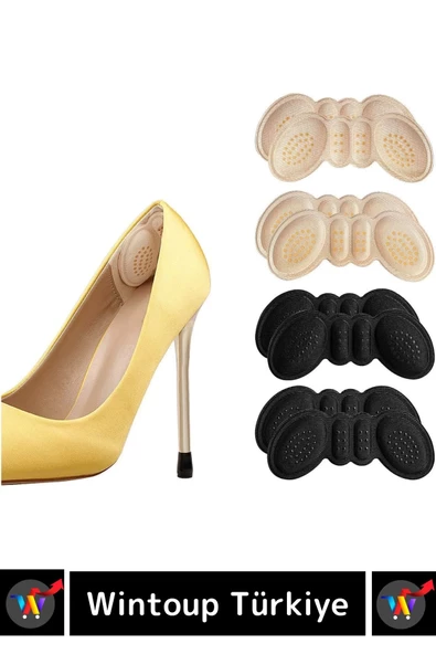 Premium Ayak Topuk Vurma Önleyici Taban Arkası Koruyucu Ayakkabı Daraltma Pedi 5 mm 5 Çift - 3