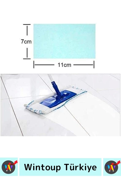 Premium Dükkan Fayans Ahşap Parçalanabilir Pratik Zemin Parlatma Temizleme Tableti 20'li - 4