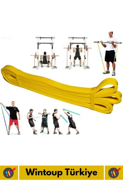 Özel Üretim Dayanıklı Orta Sert Zayıflama Fitness Squat Pilates Jimnastik Spor Aerobik Direnç Bantı - 2
