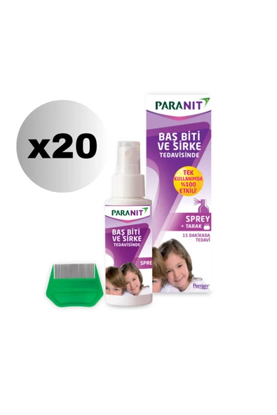 PARANİT 20 Adet Paranit Bit Spreyi 100 Ml