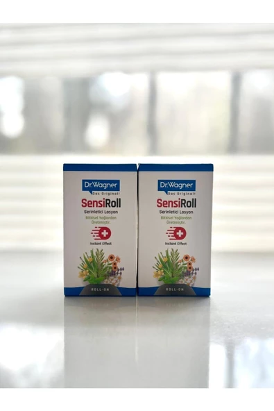 TEKNOTRUST Tüm Cilt Tipleri Dr. Wagner Sensiroll Serinletici Losyon 20 ml 2'Lİ SET 31 - 50 ml Losyon Canlandır