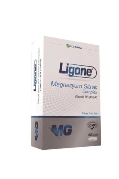 RCFARMA Ligone Magnezyum Sitrat Complex 60 Tablet 8699216520260