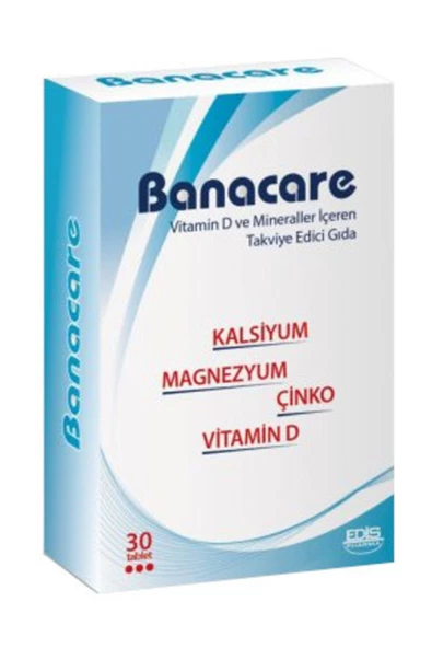 EDİS PHARMA Banacare 30 Tablet