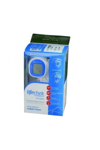 MEDITERIAN Lifechek Compact Td-4283 Kan Seker Ölçüm Cihazı