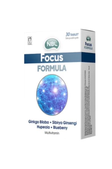 NOVAFACE STD NBL Focus Formula 30 Tablet Multivitamin ( TEKLİDİR )