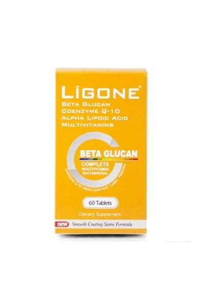 RCFARMA Ligone Beta Glucan Multivitamin 60 Kapsül