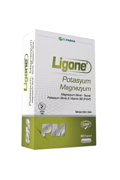 LİGONE LİGONE POTASYUM MAGNEZYUM 60 KAPSÜL