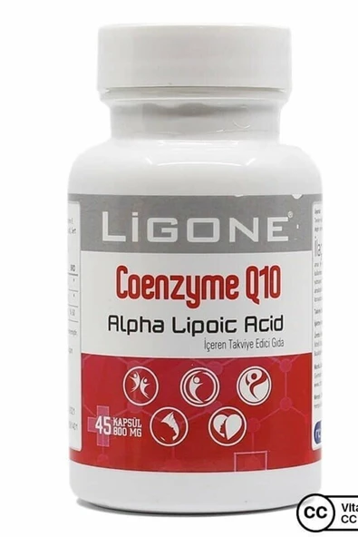 RCFARMA Ligone Coenzyme Q10 45 Kapsül 8699216520109