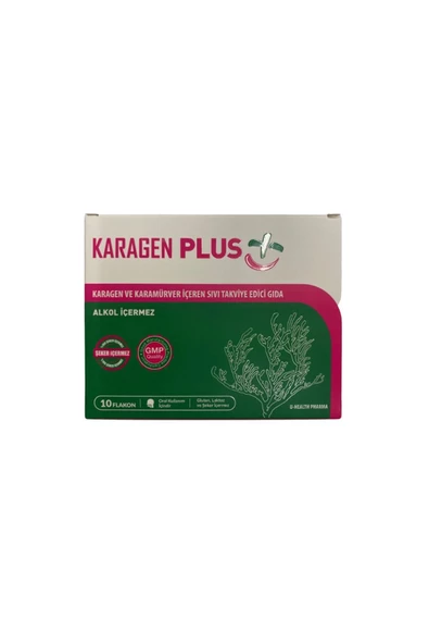 KARAGEN PLUS Karamürver Takviye Edici Gıda 10 Flakon