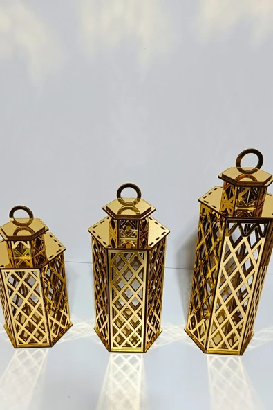 VEHER Gold Dekoratif Mumluk - CT4149 - 2