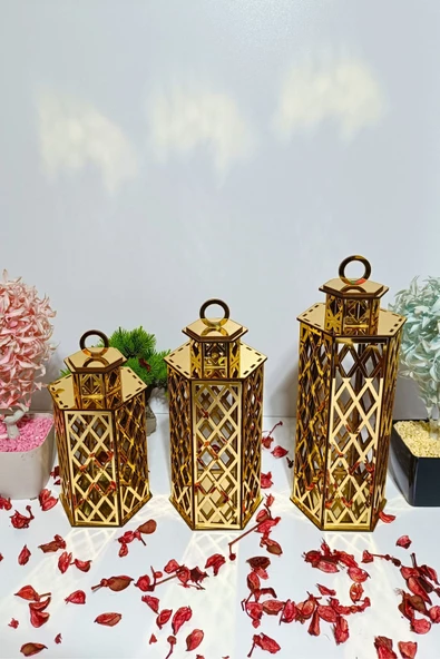 VEHER Gold Dekoratif Mumluk - CT4149 - 7