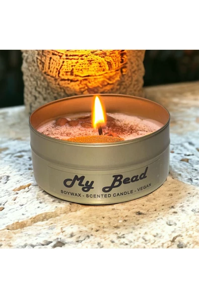 MY BEAD Soya Wax AMBER Kokulu Vegan Mumlar 180 cc - 7