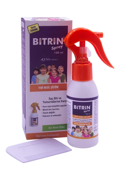 ENAFARMA BİTRİN Bit Spreyi 100 ml - 6