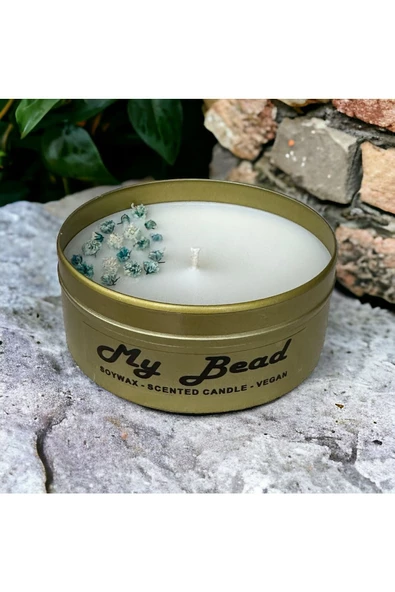 MY BEAD Soya Wax VANİLYA Kokulu Vegan Mumlar 180 cc - 7