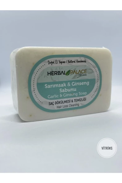 Herbal Palace   Sarımsak Ve Ginseng Sabunu Faydaları Saç Döklmesi Ve Temizligi Dogal Sabun - 2