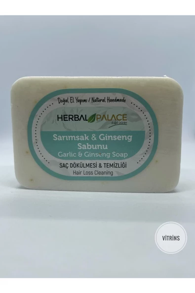 Herbal Palace   Sarımsak Ve Ginseng Sabunu Faydaları Saç Döklmesi Ve Temizligi Dogal Sabun - 3