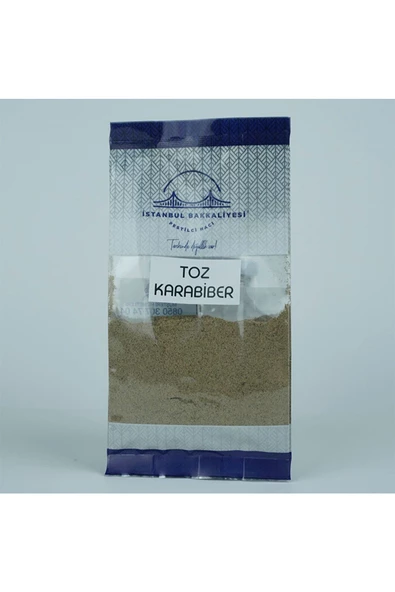 İstanbul Bakkaliyesi   Toz Karabiber 50 gr