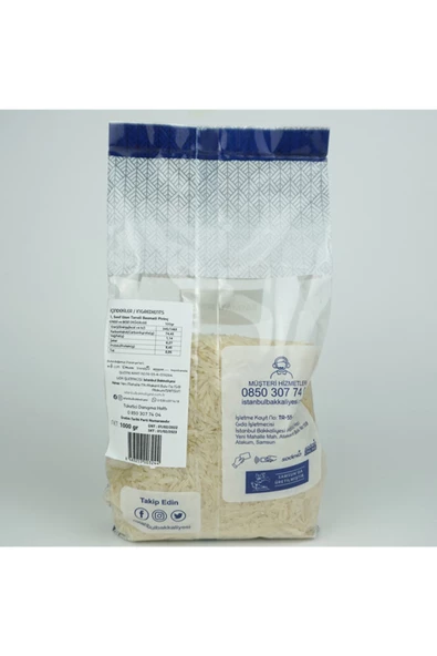 İstanbul Bakkaliyesi   Basmati Pirinç 1 kg - 2