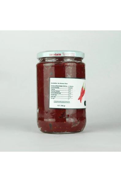 İstanbul Bakkaliyesi   Hatay Acı Biber Salçası 720 G - 3