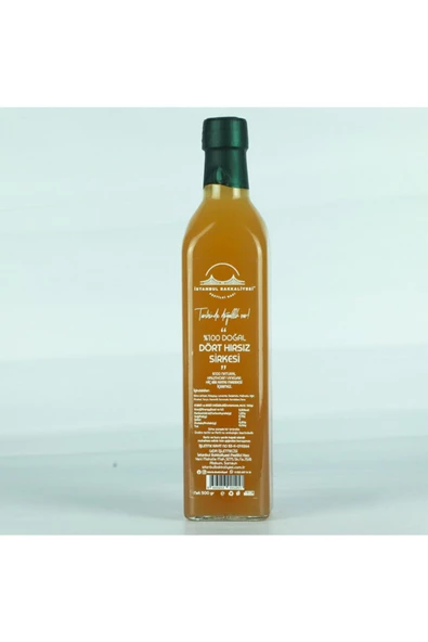 İstanbul Bakkaliyesi   Dört Hırsız Sirkesi 500 Ml - 2