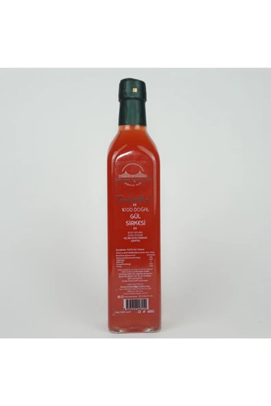 İstanbul Bakkaliyesi   Gül Sirkesi 500 Ml - 2