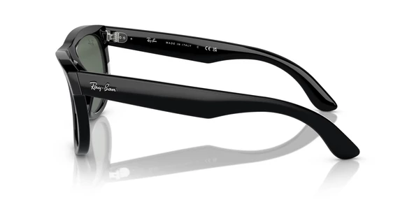 Ray-Ban Wayfarer Reverse Güneş Gözlüğü RBR0502S 6677VR Black Dark Green 50 Ekartman - 3