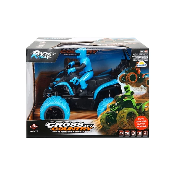 16138 1/10 F/f Atv Usb  20 Cm - 2