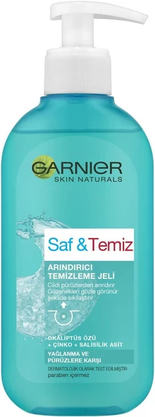 Garnier Saf Temiz Arındırıcı Temizleme Jeli 200 Ml - Resim 2