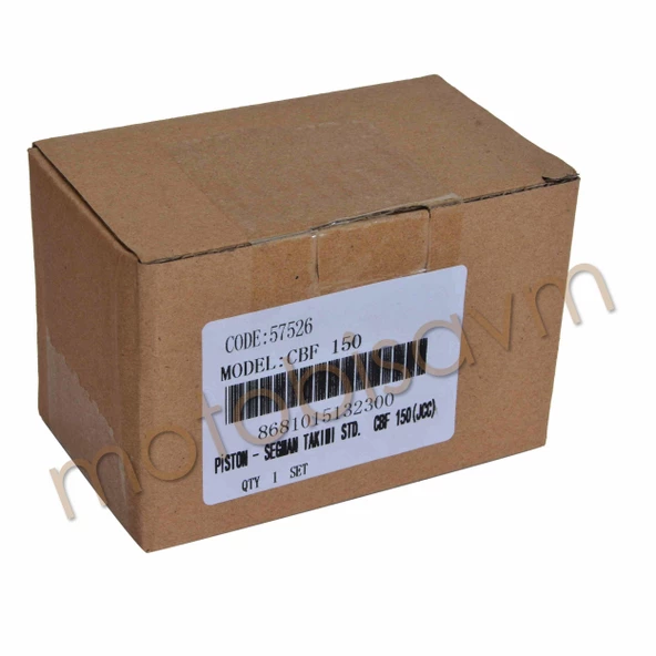 PİSTON - SEGMAN CBF 150 jcc piston  - STD - 2