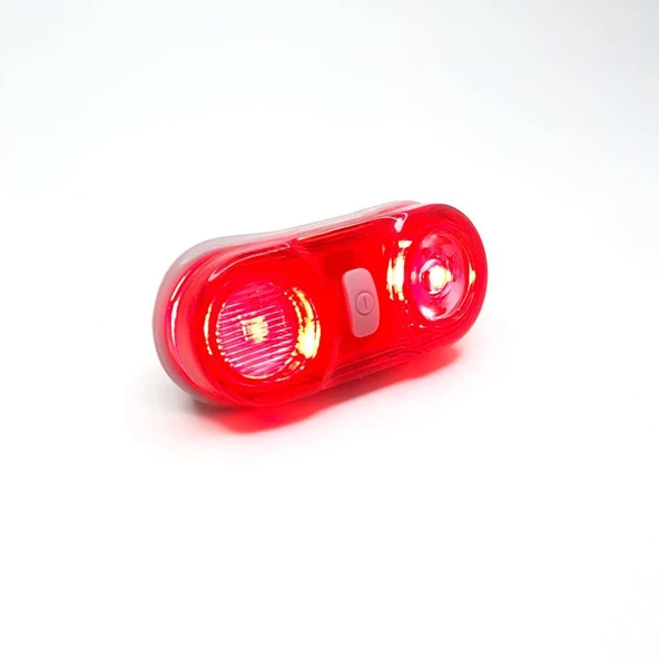 ARKA STOP 2 LED OPTİK CAM [PİL DAHİL] JY - 596 - 3