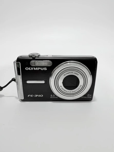 Olympus FE-340 8Mp Kompakt Dijital Fotoğraf Makinesi 2.El - 5