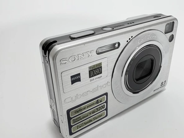 Sony Cybershot DSC-W130 8.1Mp Kompakt Dijital Fotoğraf Makinesi 2.El - 4